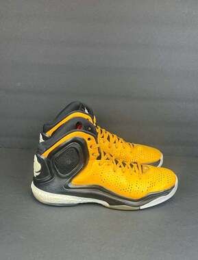 adidas D Rose 5 Boost Yellow Black Basketball Shoes